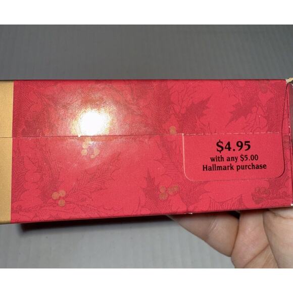 1993 Hallmark Keepsake Abearnathy Bearinger Christmas Ornament New In Box - Picture 5 of 6